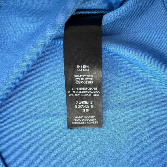 Adidas NBA Denver Nuggets Bright Blue Sports Basketball T-Shirt Size Youth XL 18 - Picture 7 of 8